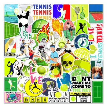  10/30/50 adet Tenis Spor Yarışması Graffiti Çıkartmalar Moda Gelgit Marka Etiket Dizüstü Dıy Çocuk Oyuncakları Karalama Defteri çıkartma